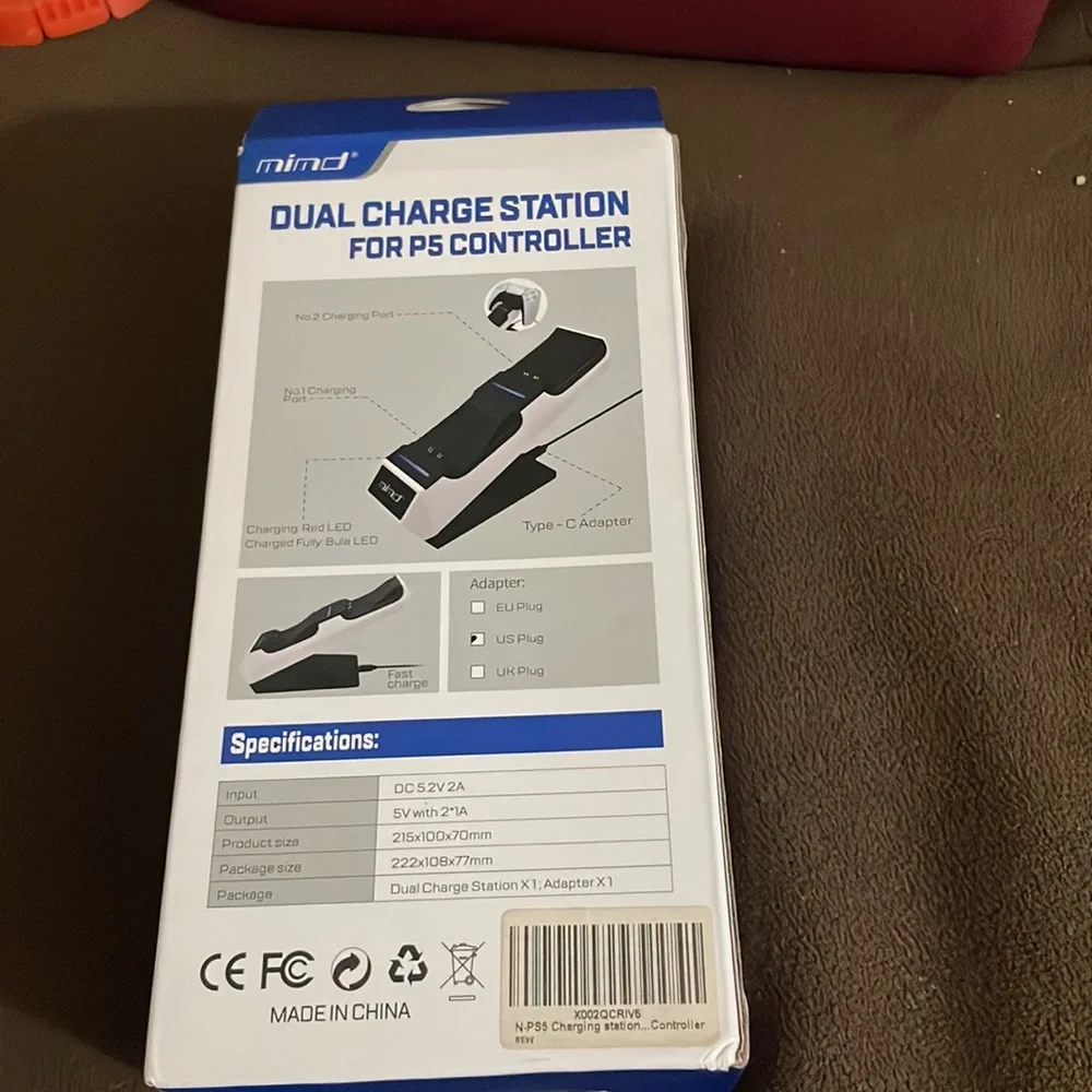 Dual Charge Station For PS5 controller